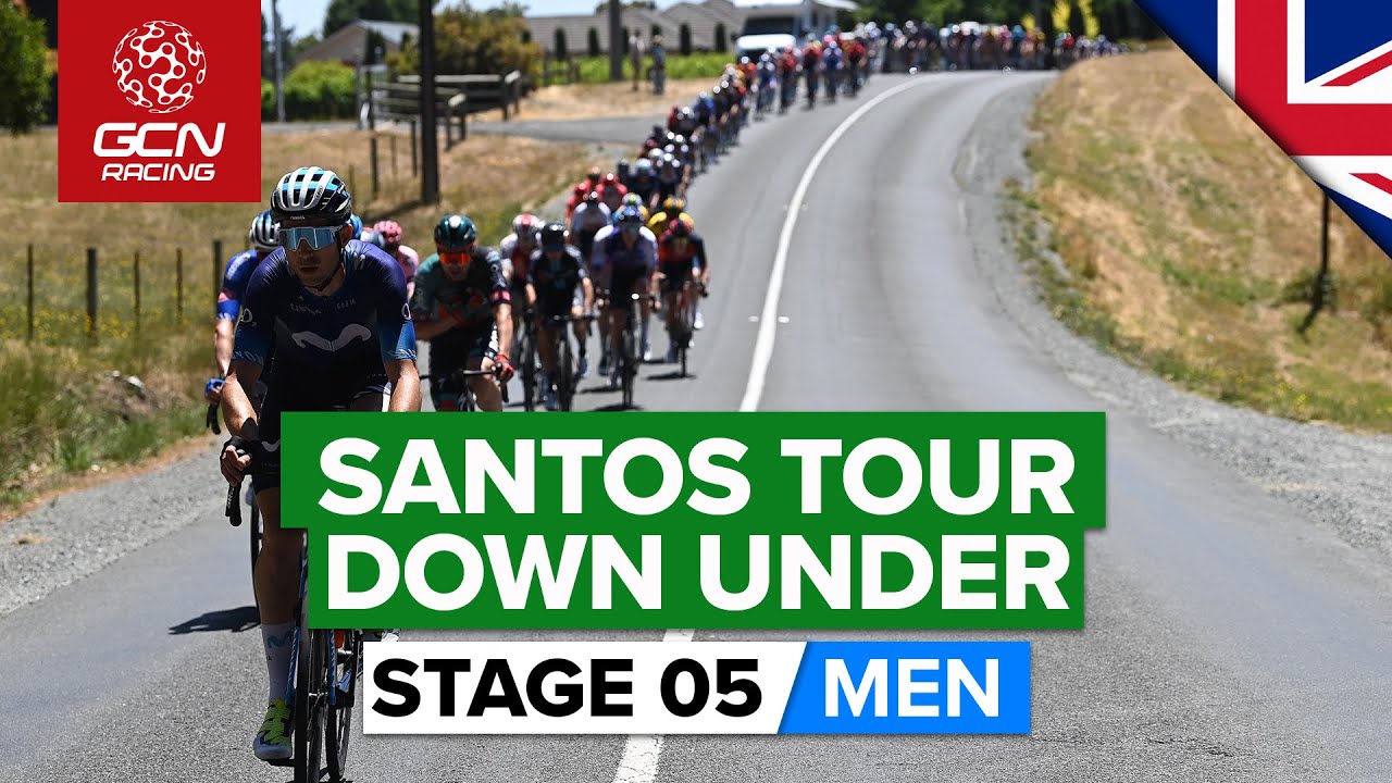 Hilly Circuit Delivers Attritional Racing! Tour Down Under 2023 Highlights - Mens Stage 5