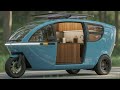 This 3-Wheel Electric Camper Is the Future of Mobile Living