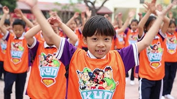 Flashmob Thái Nguyên - Trường Tiểu Học Thịnh Đức - Cùng Kun Vận Động Mỗi Ngày