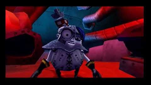 Crash Of The Titans PS2 Confronting N.Gin Cutscene