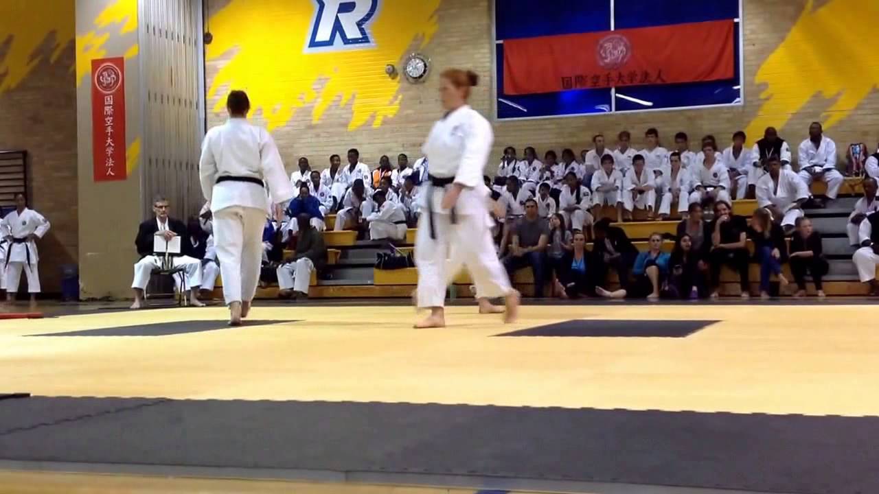 IKD Enbu - Team Quebec Women | IKD World Cup 2015 Shotokan Karate 