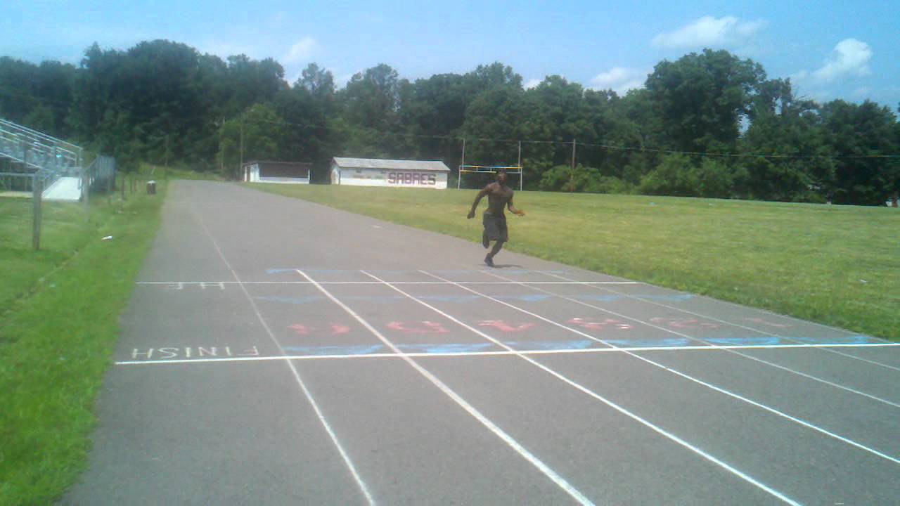 Myles handy 100 yard dash