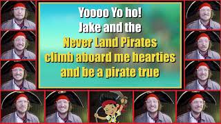 Jake and the Never Land Pirates Theme - KARAOKE (Lyric Video