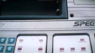 Operating a Spectrum Football Scoreboard