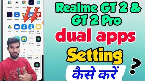 Realme GT 2 me dual apps setting kaise kare | Realme GT 2 Pro me dual app setting kaise enable kare