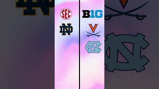 Sec-Big Ten Conference Realignment Fantasy Draft