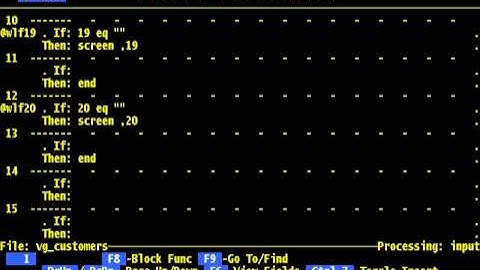 FilePro - Chapter 5 - Define Processing Block Functions