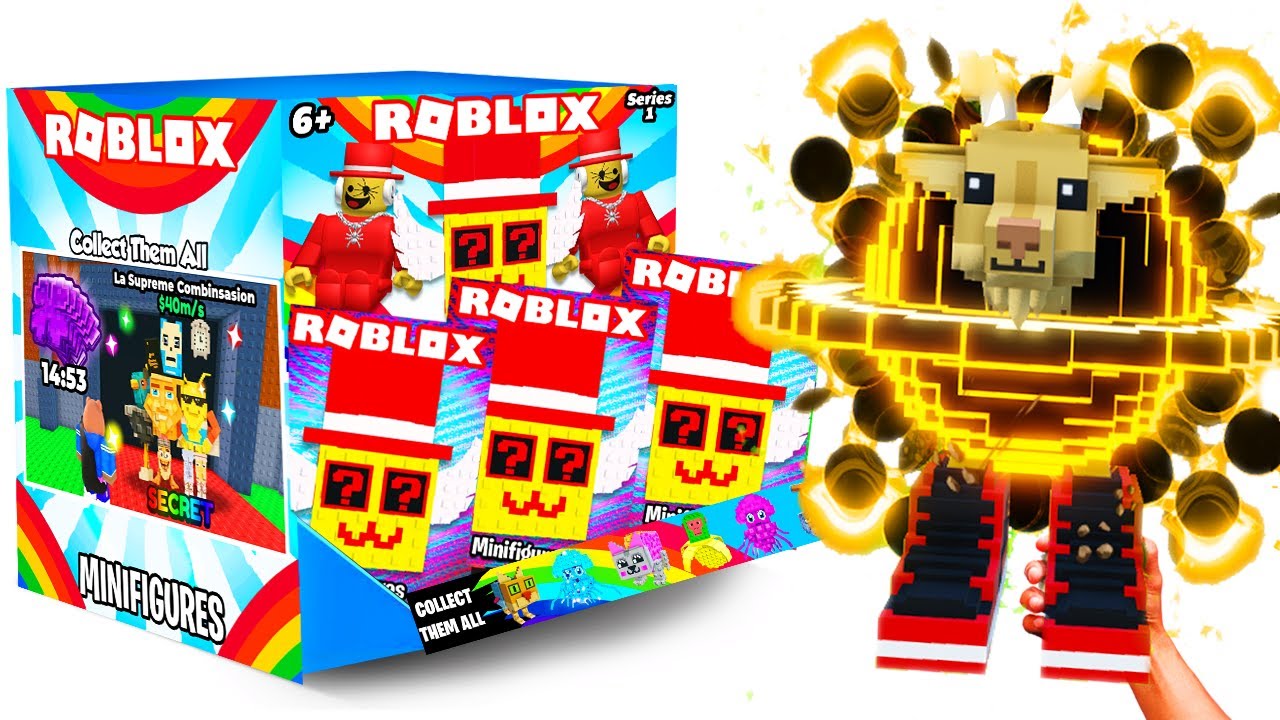 I Opened An ADMIN ABUSE WAR Mystery Minifigure Box.. (Steal A Brainrot)