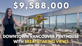 Inside this $9,588,000 Luxury Penthouse in Vancouver, BC Canada | Home Tour