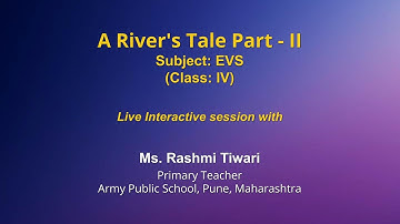 Live Interaction on PMeVIDYA : A River