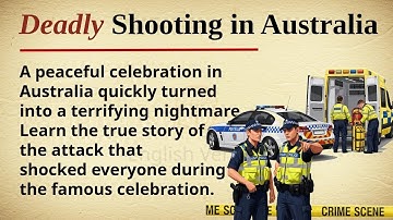 Deadly Shooting in Australian Capital || 🇦🇺🔫 Learn English Through Story Level 2 || Graded Reader 🎧
