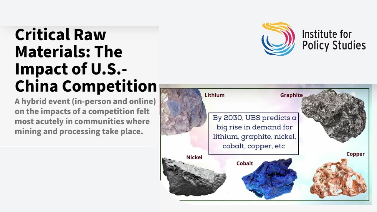 Critical Raw Materials: The Impact of U.S.-China Competition - YouTube