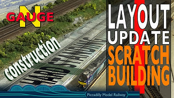LAYOUT UPDATE, SCRATCH BUILDING - HARD STANDING part 1 - CONSTRUCTION