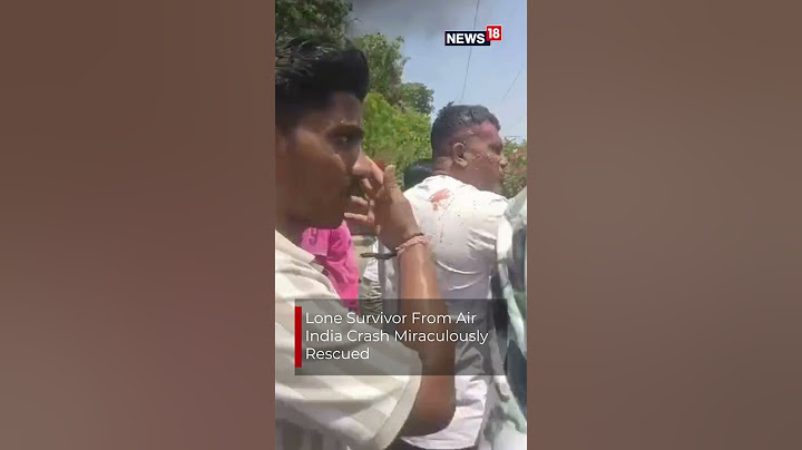 Air India Crash | One Passenger From Air India Flight Miraculously Survived The Crash | N18S