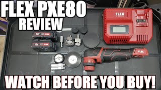 FLEX PXE80 CORDLESS POLISHER REVIEW || IS IT WORTH THE MONEY?? || WATCH AND FIND OUT!