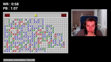 Speedrun Minesweeper Expert (No RNG) in 1:05