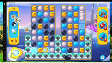 Fishdom Level 73 | Tropica Aquarium Completed | Step-by-Step F2P Audio Walkthrough Tips