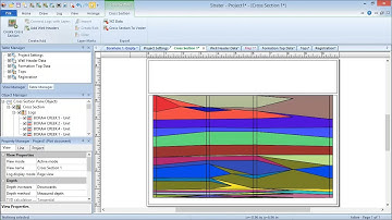 Strater 5 Creating Cross Sections