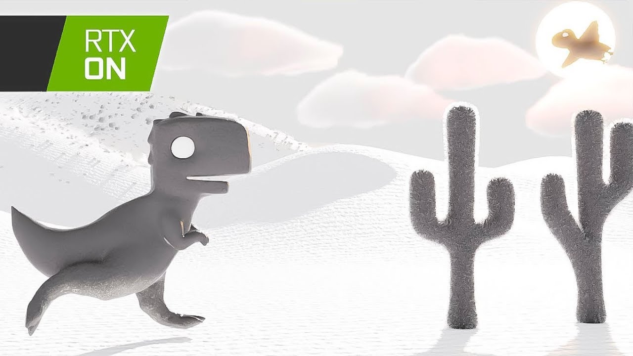 Dino T-Rex RTX, el mítico juego de Chrome reinventado con gráficos más  realistas