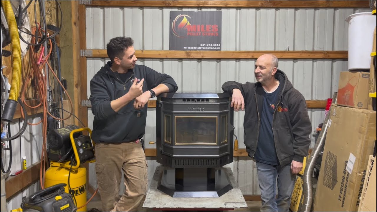 Руководство по замене платы управления пеллетной печи Whitfield Advantage