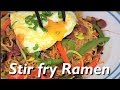 UPGRADE Your RAMEN! AMAZING Stir Fry Ramen Recipe!