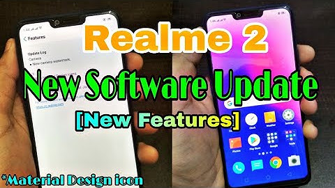 Realme 2  Received New Software Update [New Features]🔥