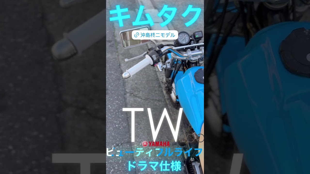 TW200 キムタク 絶版当時物オイルクーラー＆RC甲子園マフラー