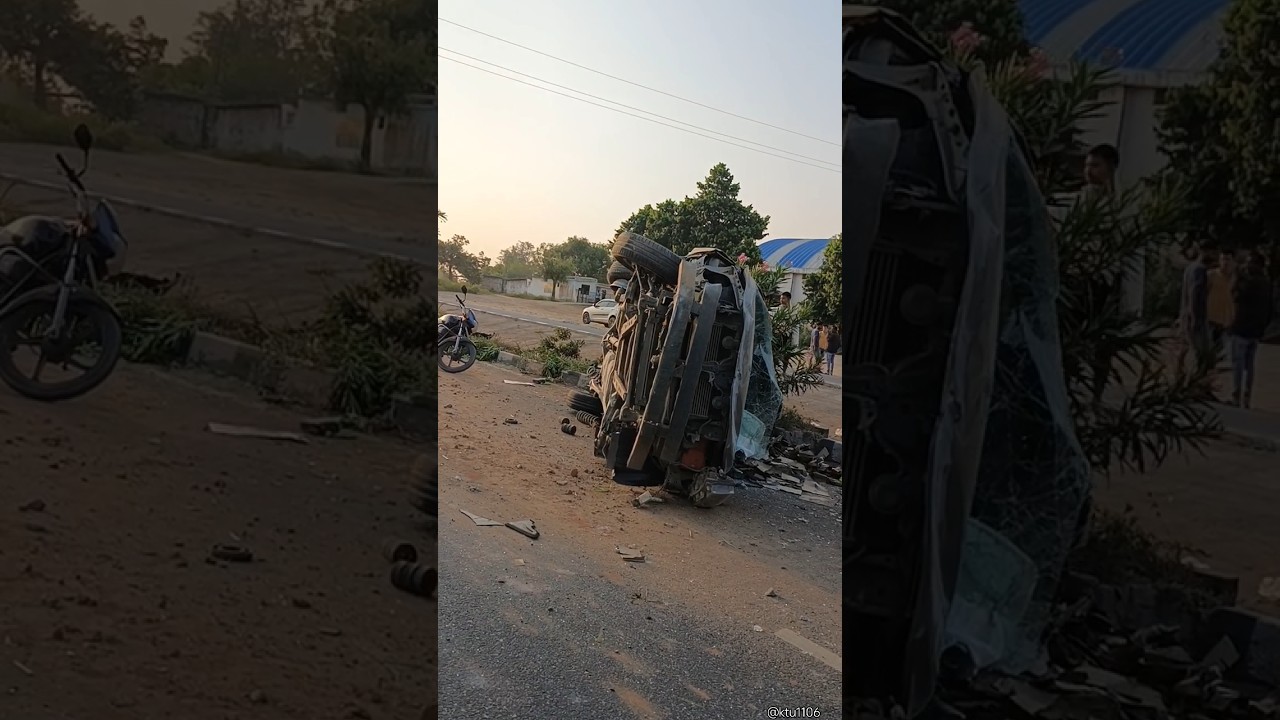 Toyota Innova crysta accident 😱😯😥.....||
