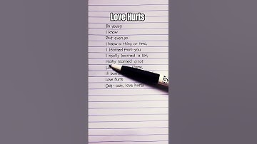 Thumbnail of Love Hurts - Nazareth Part 2 #lyrics #subscribe #nazareth #music #shorts