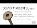 Strong-Drive® SDWS TIMBER Screw Strong-Drive® SDWS TIMBER Screw