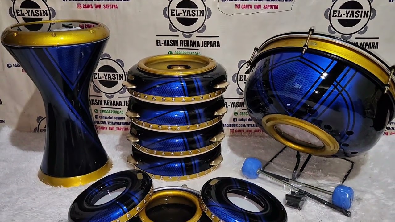 Cek suara rebana dulu sebelum di kirim 