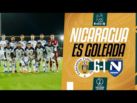 🇨🇼🇳🇮¡ESCANDALO! CURAZAO 6 VS 1 NICARAGUA CONCACAF NATIONS LEAGUE 2026 MEGA GOLEADA AL PODER PINOLERO