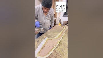 Making of a custom console for a Chevy Impala video #2