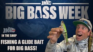 How to Fish a Glide Bait for Big Bass! 