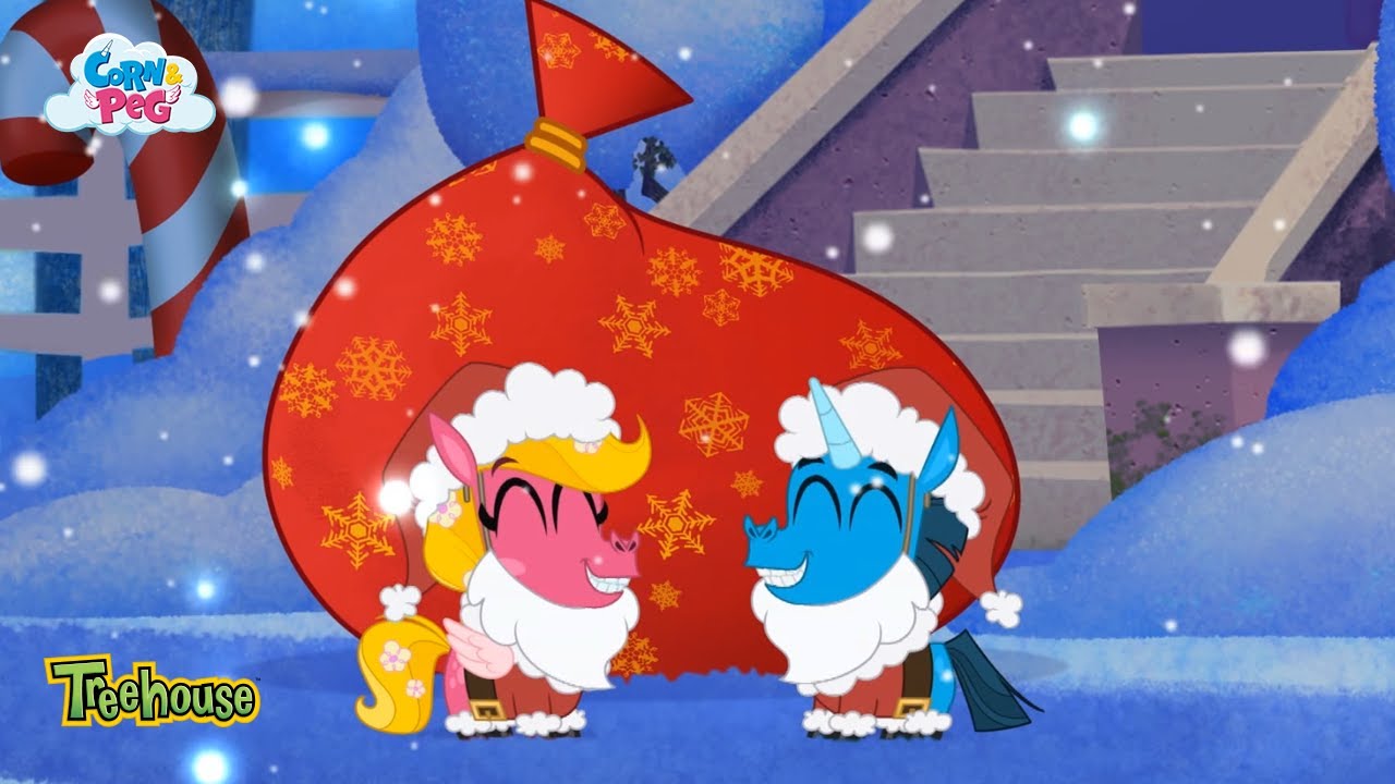 Corn & Peg Happy Hoofmas Clip Treehouse YouTube