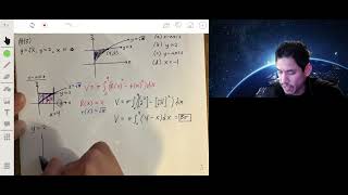 Volume of a Solid of Revolution Disk-Washer Method | AP Calculus AB/BC Ch 7 Review 18a-18d Ap Calculus Ab Lesson 7 4 Disk And Washer Method
