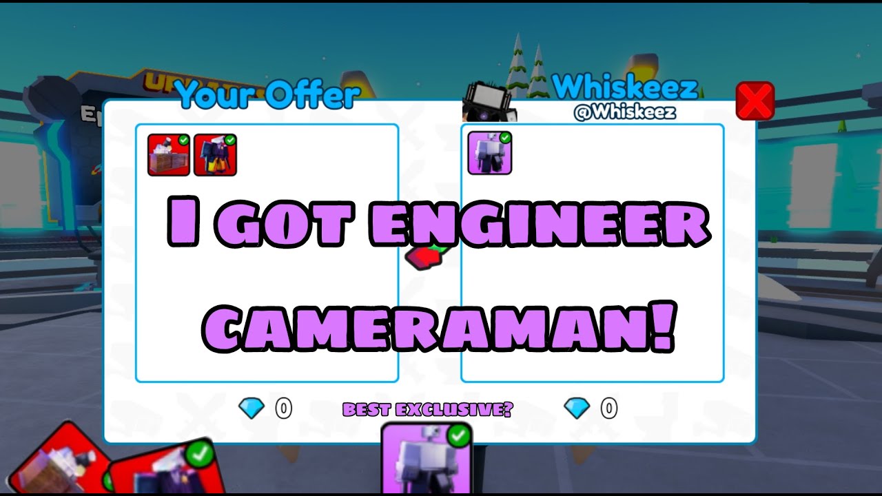 Engineer Camerman Open I got Engineer Cameraman! - YouTube