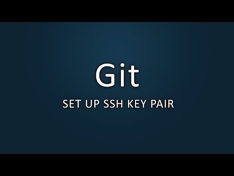 BitBucket - Set up SSH key pair for Git