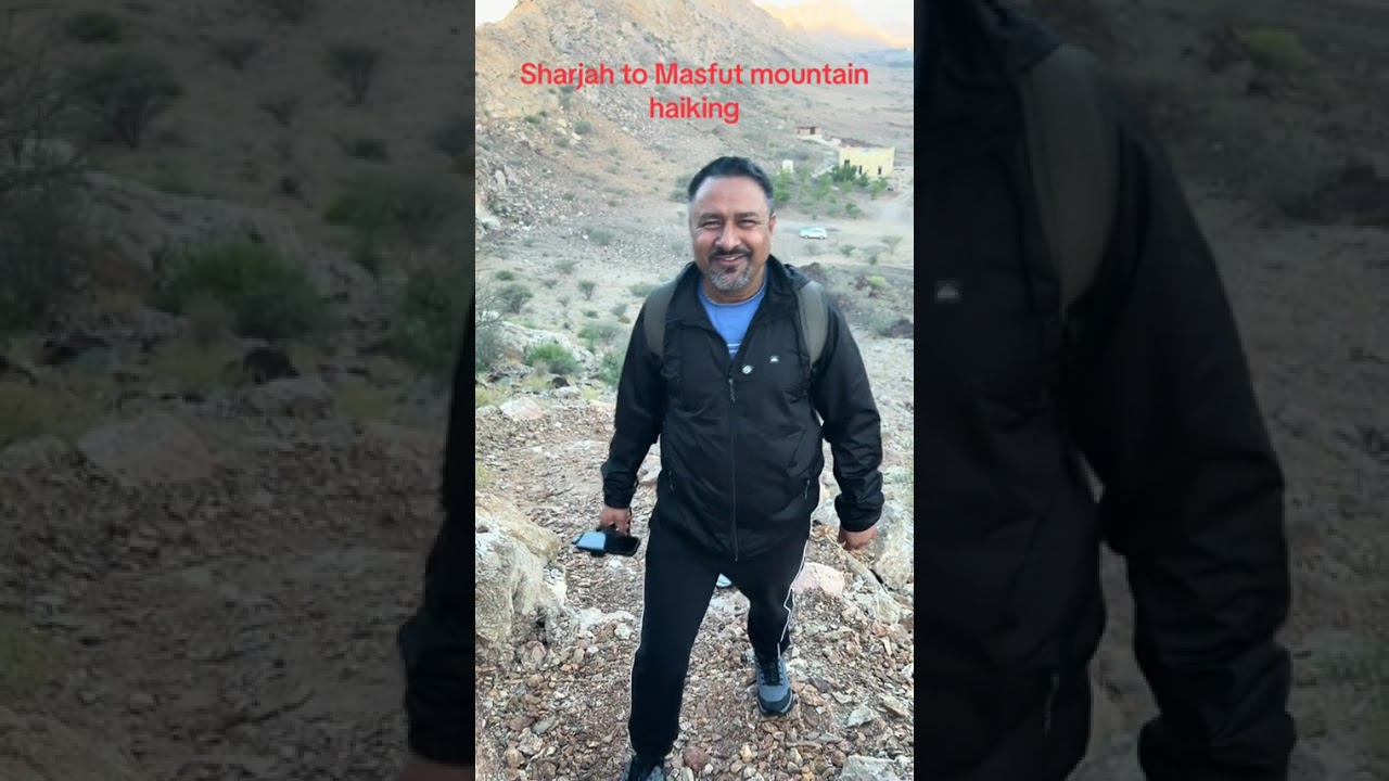 Haiking at Masfut mountain 