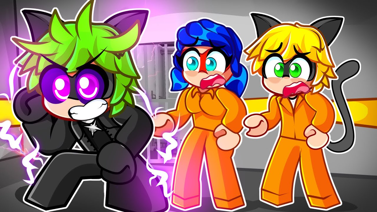 СБЕГИТЕ ИЗ ТЮРЬМЫ ЗЛОГО КОТА НУАРА в Roblox!