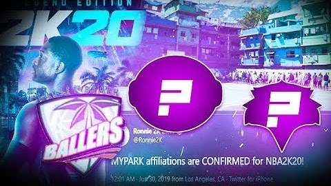 NBA 2K20 EARLY ARCHETYPE SYSTEM LEAKED + CONFIRMED AFFILIATIONS!