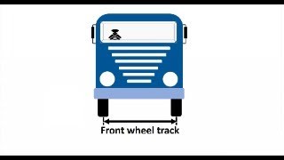 Wheel Track of Tata 410 SFC 31 @Autotechedu