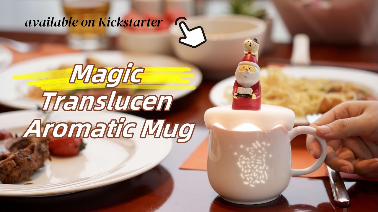 Check out PorcePop on Kickstarter! The world's first translucent aromatic mug.