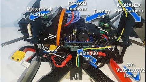 Teensy 4.0 used for Drone Application: FPV with Crazepony Goggles and Icquanzx fpv camera