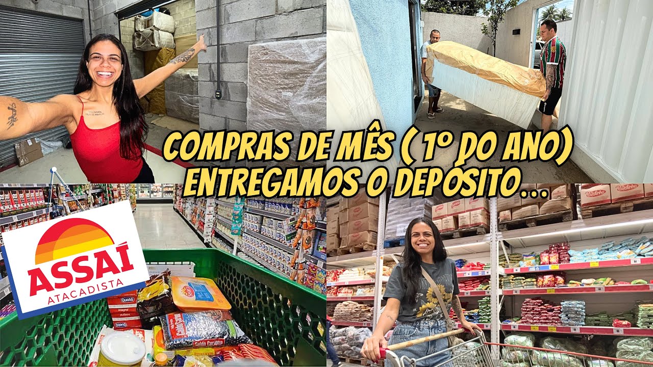 COMPRAS DE MÊS (1º DO ANO) + FIZEMOS A MUDANÇA, FIM DE UM CICLO.
