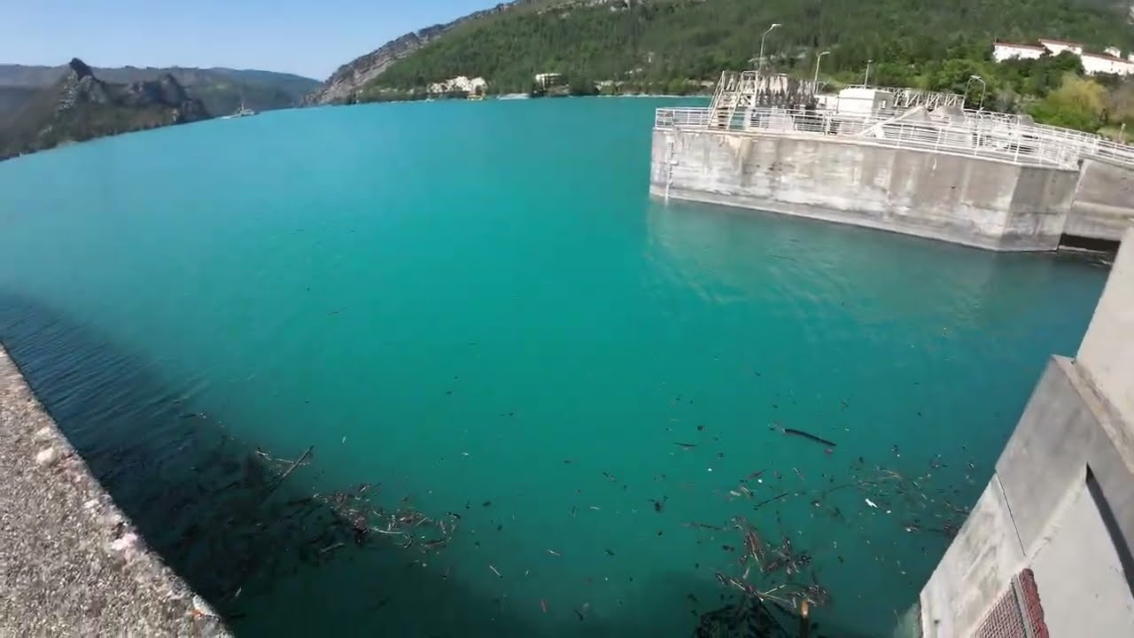  Francja Kamperem Cz. XIII - Barrage de Castillon (4K)