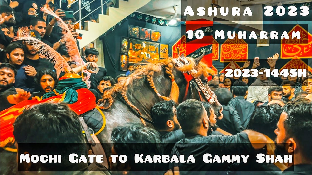 Nisar Haveli Zuljanah Jaloos 2023 | Ashura 2023-1445 | 9,10 Muharram Lahore