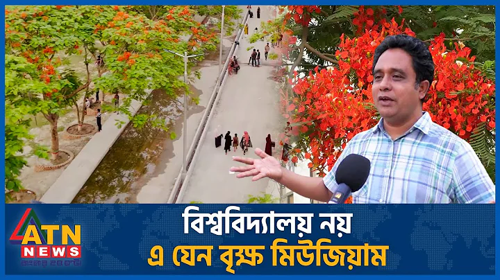 বিশ্ববিদ্যালয় নয়, এ যেন বৃক্ষ মিউজিয়াম। Begum Rokeya University | Rangpur । Tree Museum। ATN News
