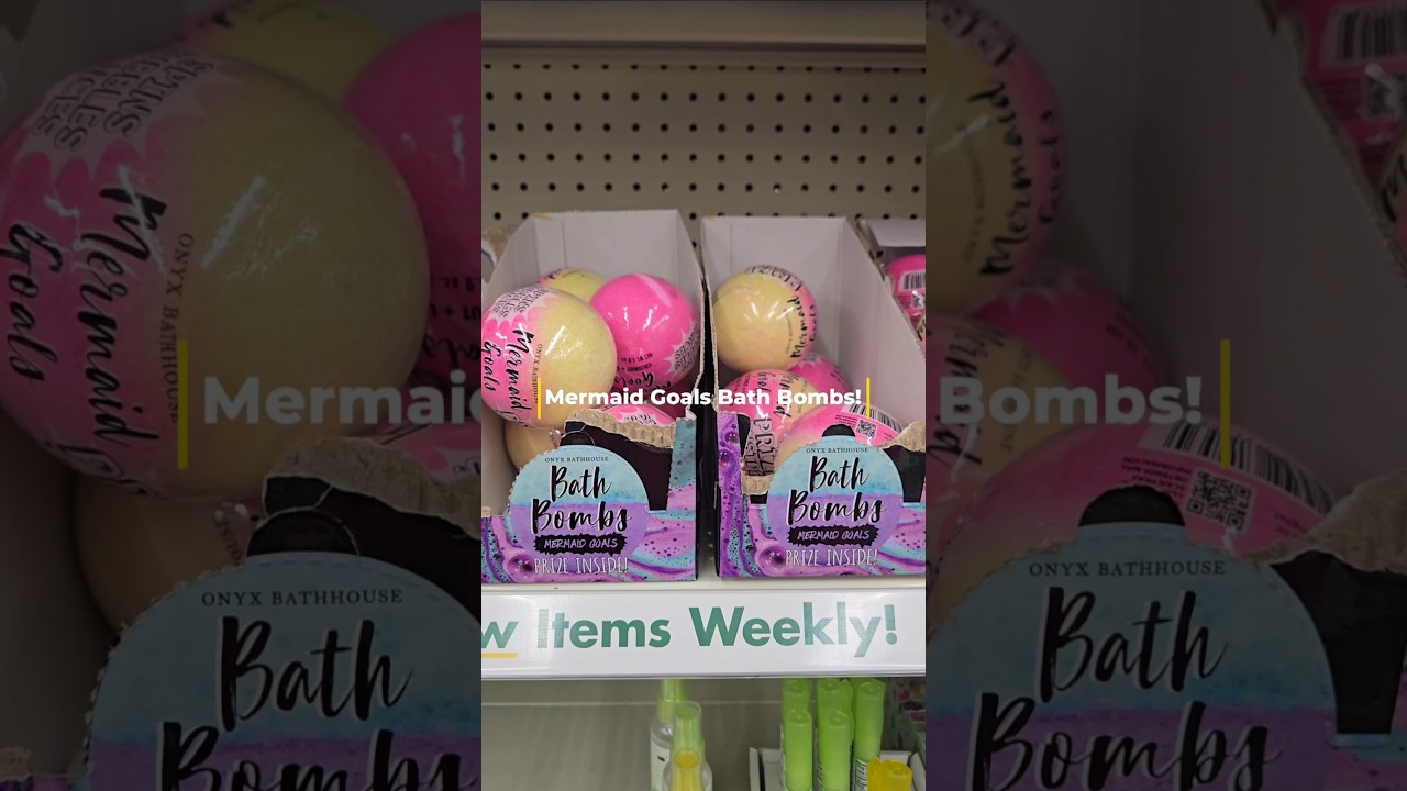 Mermaid Goals Coconut Lime Bath Bombs! Prize Inside!