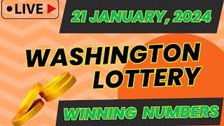 Washington Lottery Results For - 21 Jan, 2024 - Pick 3 - Cash Pop - Match 4 - Daily Keno - Powerball